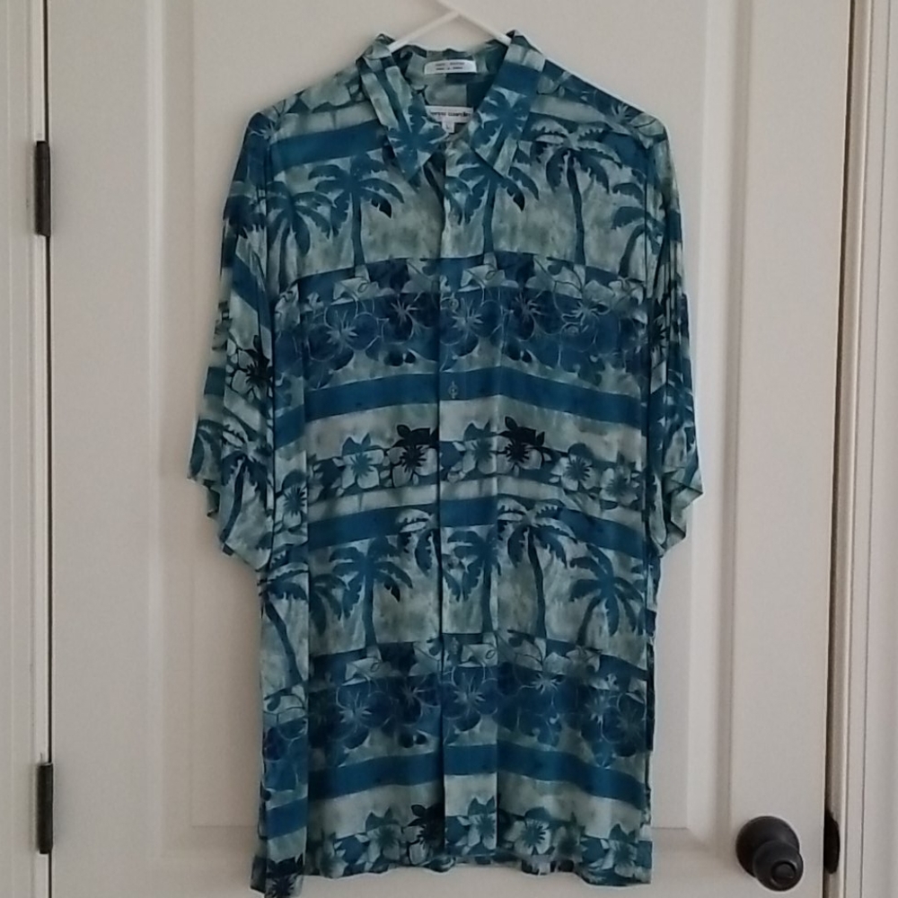 Pierre Cardin Men's Short Sleeve Button Down Shirt